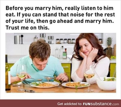 Any other things to check before you get married??