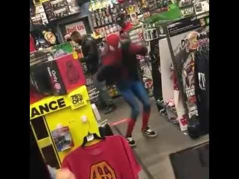 Spiderman dancing "Take on me" by A-Ha