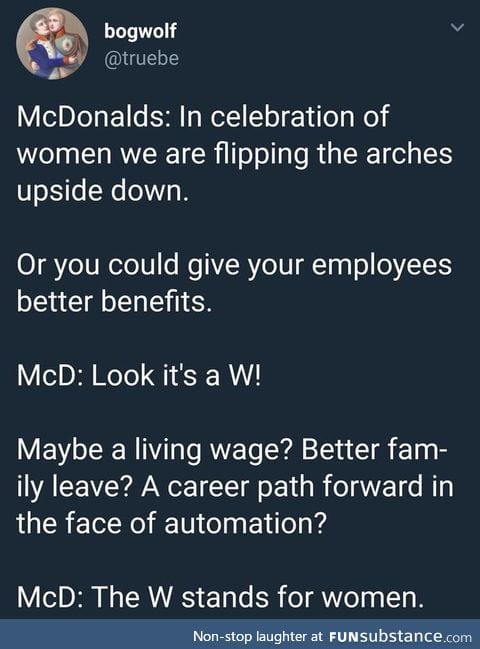 McDonald's women's day