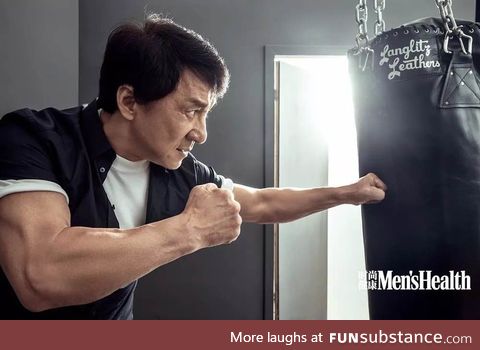 Jackie Chan's guns at 63