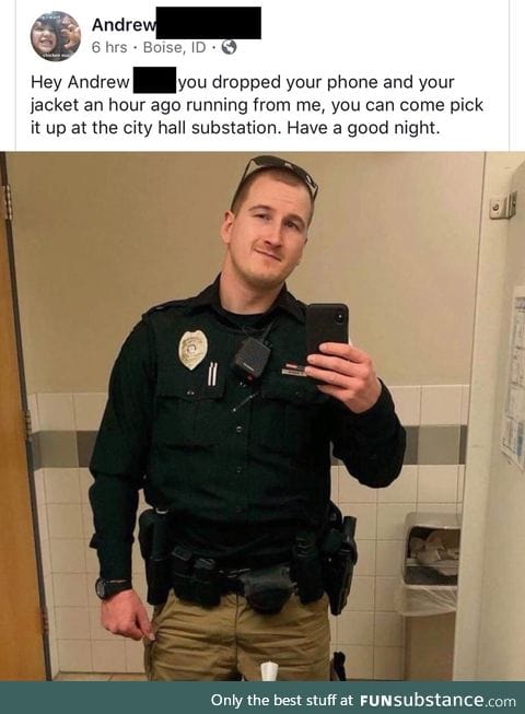 Cool cop