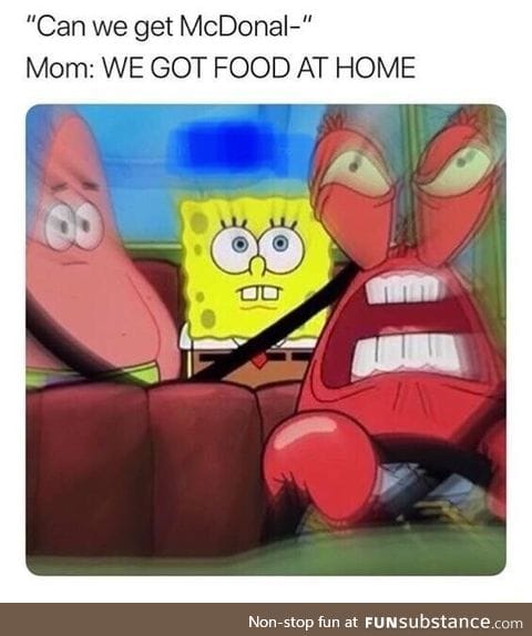 No good food