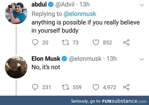 I'm with Elon