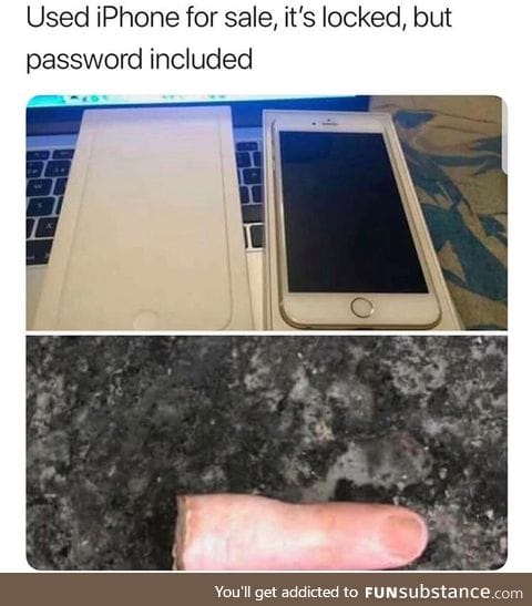 Password included with iPhone