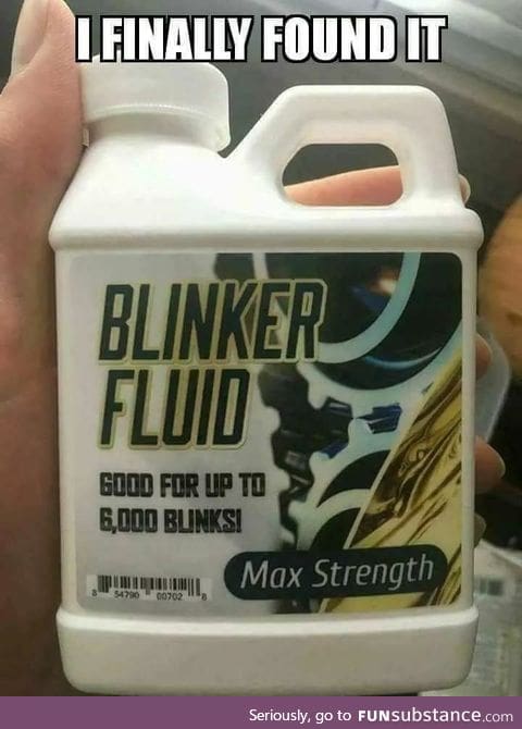 Blinker fluid