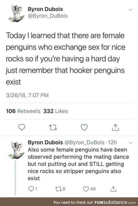 The penguin government need to implement some regulations