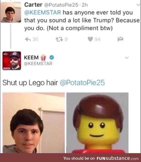 Lego hair