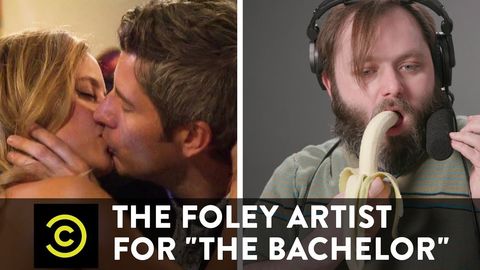 The Foley Artist for "The Bachelor" has a tough job