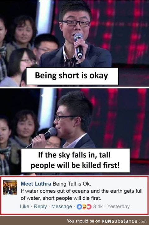 Short people,Tall people problem