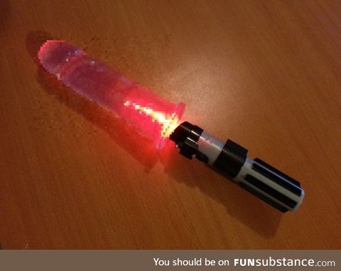 Is this the new lightsaber my coworkers are talking about?