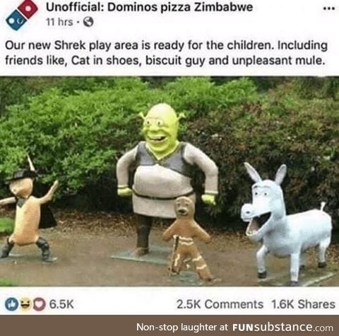 Makes me want to go to Dominos in Zimbabwe