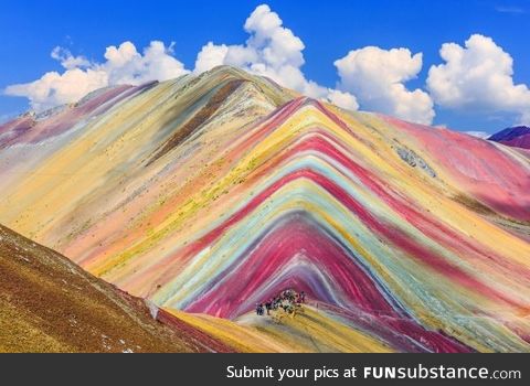 Painted mountains, Peru