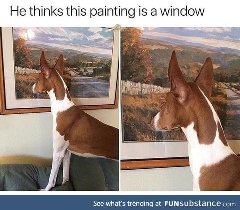 It's a window