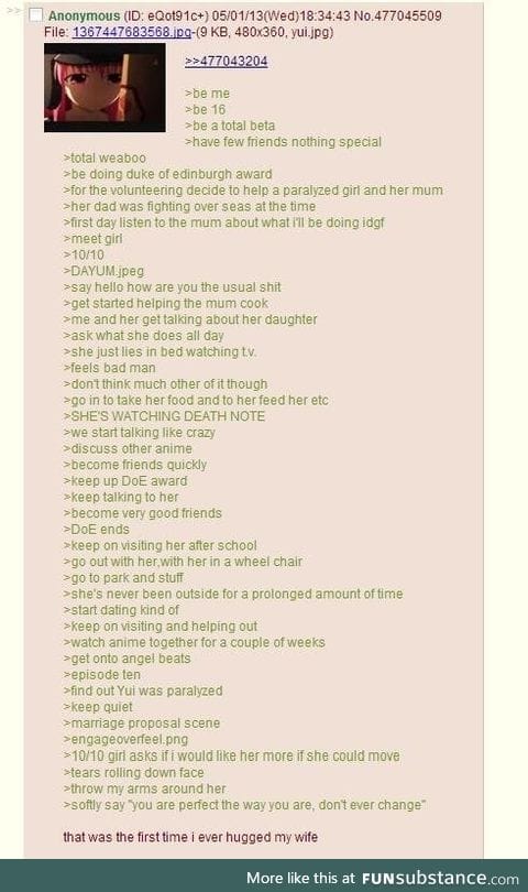 Anon meets his wife