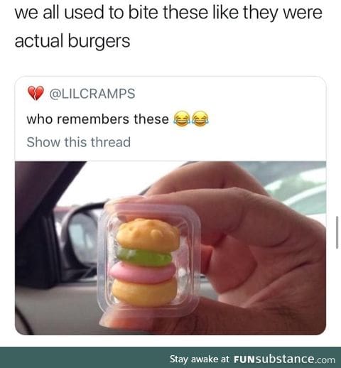Candy burger