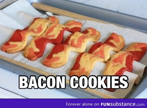 Bacon cookies