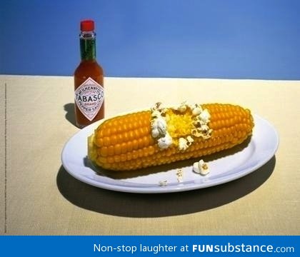Awesome hot sauce advertisement
