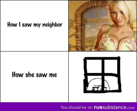 How I saw my neighbor