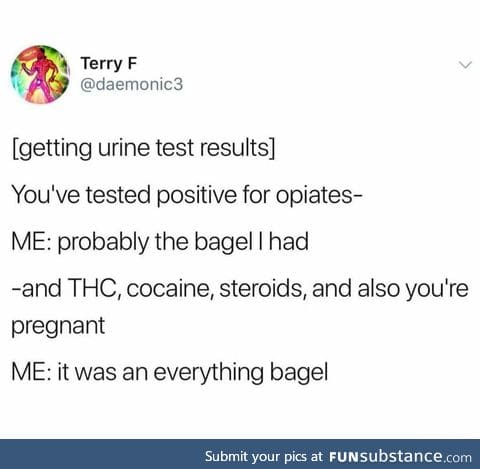 Must be the bagel