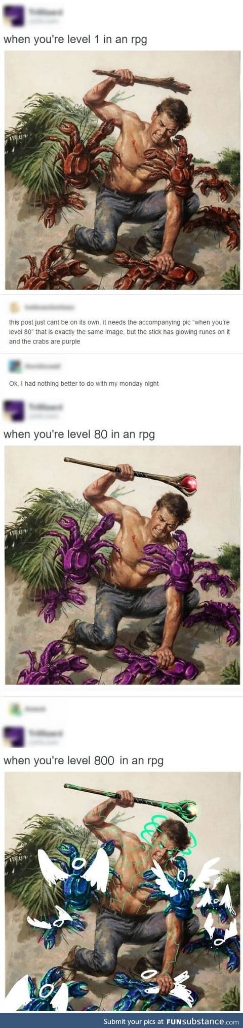 RPG leveling