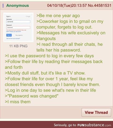 Anon misses Coworkers
