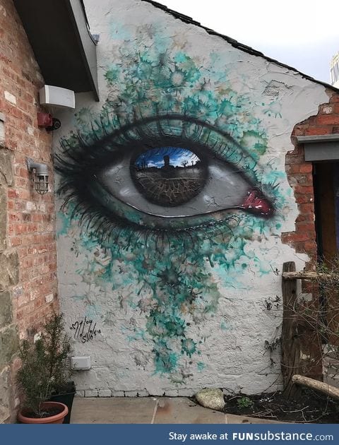 Street Art in Eccleston, Lancashire