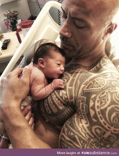 The Rock now has a Pebble