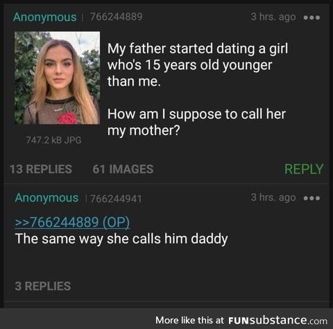 Anon gets a new Step Mommy