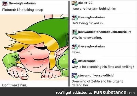 Sleep tight, Link