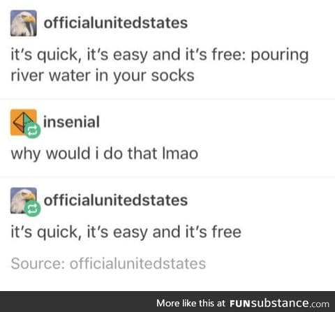It's quick, it's easy, it's free