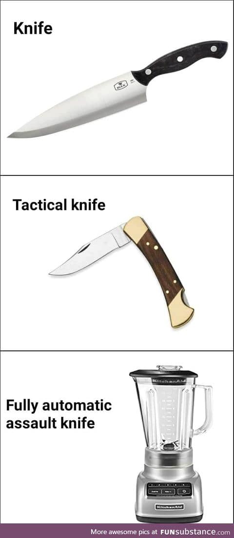 Fully Automatic Knife