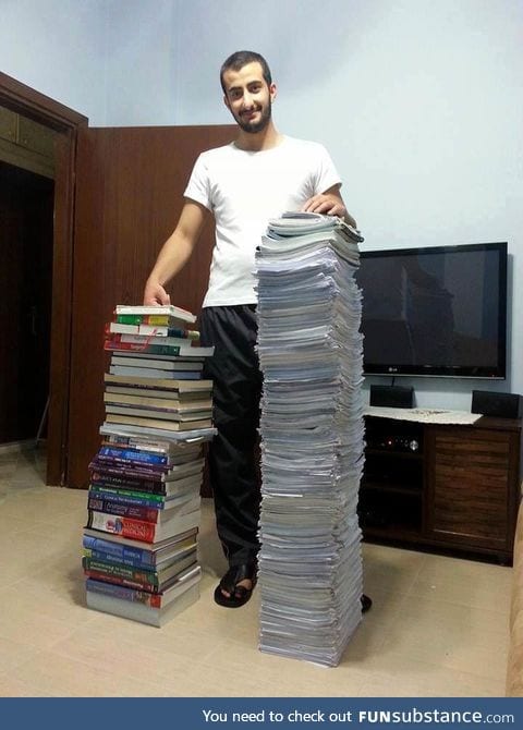 A Medicine student after six years 