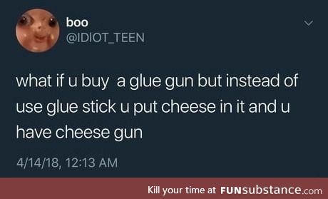 Cheese gun