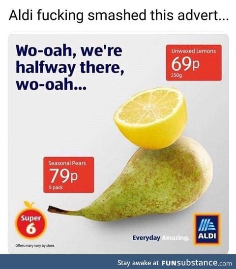 Lemon on a Pear