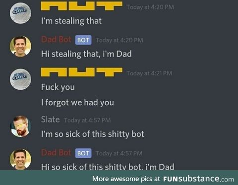 Stupid dad bot