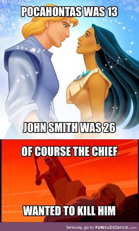 John Smith was savage