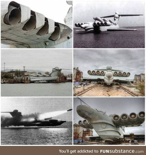 "The Caspian Sea Monster" was built for the sole purpose of destroying aircraft carrier