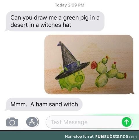 Ham sand witch