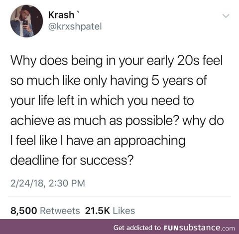 In your 20's
