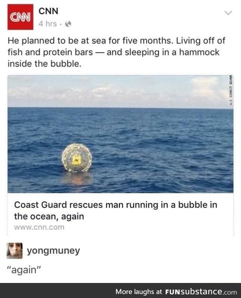 Bubble man