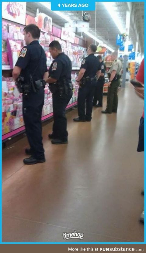That time my town's entire police department remembered Mother's Day was coming up