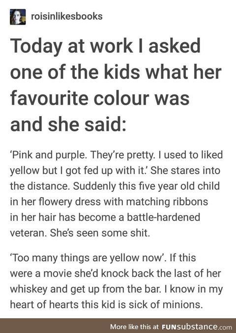 Too many things are yellow now