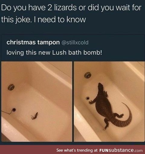 It's a Lush bath bomb