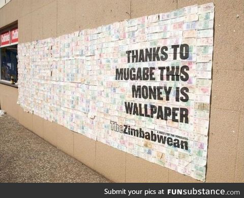 Inflation in Zimbabwe