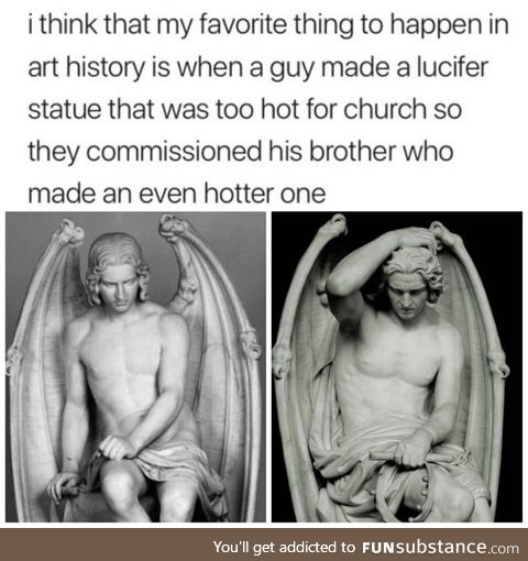 Lucifer is too hot for church