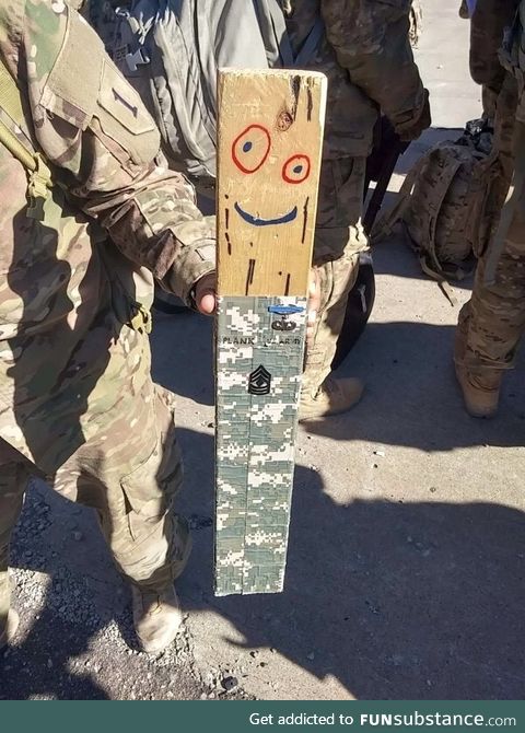 Great to see Plank is doing something with his life.