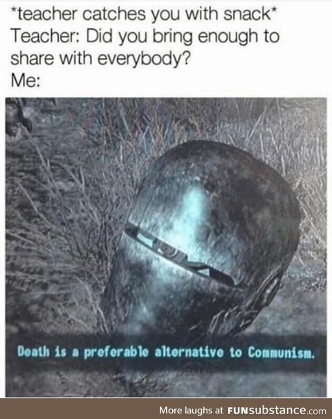 Better dead than red