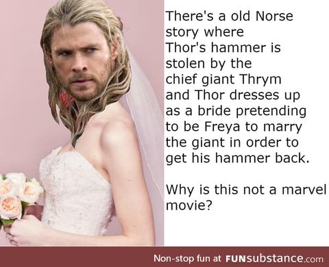 Thor the transvestite