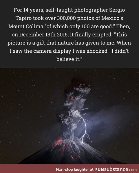 The Most amazing volcano photograph