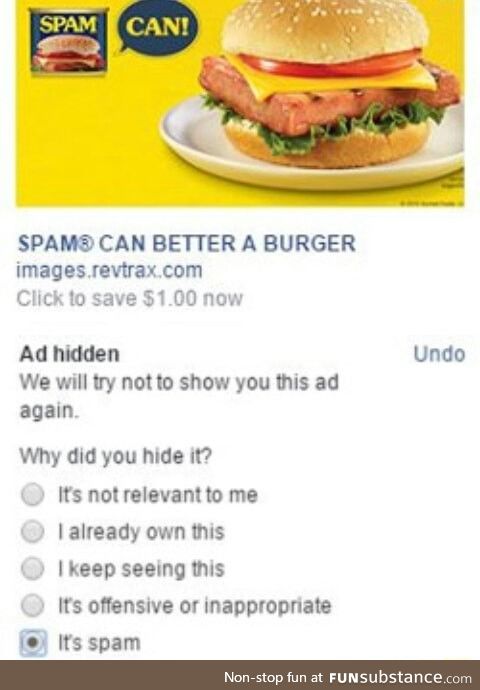 It's spam
